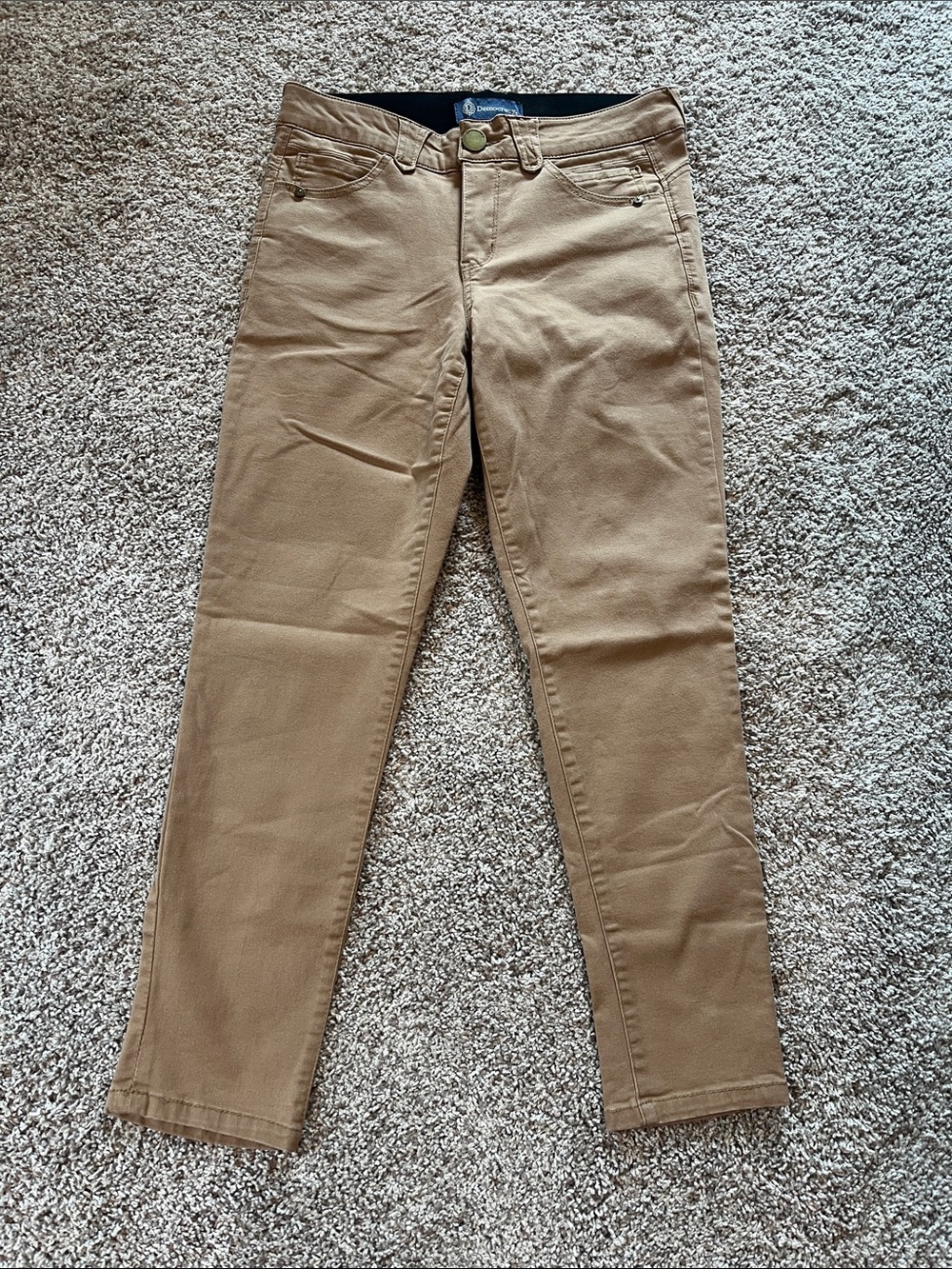 Democracy Skinny Pants in Tan